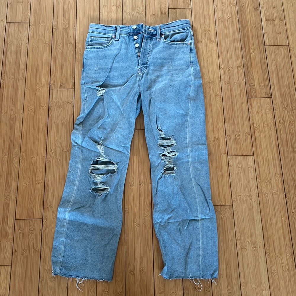 Size 6 Straight Leg Jeans